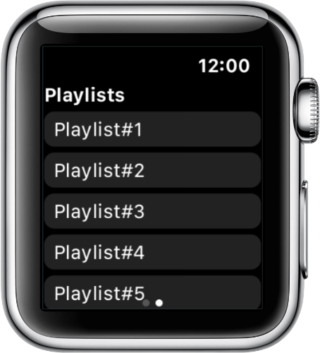 Watch App Screenshot